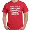Autista di Camion T-Shirt Uomo Divertente Van Stile Camionista Stupenda