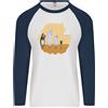 Fruit of the Loom T-Shirt Da Baseball Lungo Da Uomo Storage Evolution Floppy Disk A Cloud PC