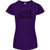 Gildan Evoluzione Di Un Chitarrista Chitarra Elettrica T-Shirt Donna Taglio Petite
