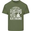 Gildan Sintomi Just Bisogno To Go Kayaking Divertente Uomo Cotone Leggero T-Shirt