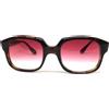Euroglass VINTAGE Occhiali da sole uomo EUROGLASS anni 80 plastica marrone piccolo italia