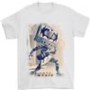 Gil dan Love Music Rock N Roll Chitarra Maglietta Uomo 100% Cotone