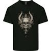 Gildan Demonic Teschio Triangolo Heavy Metal Uomo Cotone Leggero T-Shirt