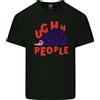 Gildan T-Shirt In Cotone Leggero Divertente Per Uomini Ughh Riccio