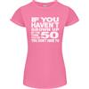 Gildan T-Shirt Divertente Per Donne In Taglia Petite Per Il 50° Compleanno Di 50 Anni
