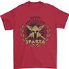 Gildan Sparta Onore Sopra Tutti Else Palestra Bodybuilding T-Shirt 100% Cotone