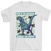 Gildan Dinosauro Estinzione Asteroid Divertente T- Rex T-Shirt 100% Cotone