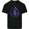 Gildan A Fantasia Mago Gufo Uomo Cotone Leggero T-Shirt