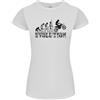 Gildan Evoluzione Di Moto Motocicletta Biker Donna Taglio Petite T-Shirt