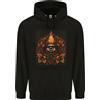 lovetshirts Hoodie Da Uomo Illuminati Eye Secret Society Cult Fantasy In Cotone 80%