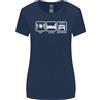 Gildan Eat Sleep 4X4 Off Road Roading Auto Donna più Ampia Taglio T-Shirt