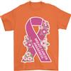 Gildan Cancro Al Seno Consapevolezza Fiocco T-Shirt 100% IN Cotone