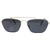 ORIGINAL MARINES Occhiali da Sole Uomo Anni 80 Vintage Metallo Goccia Grigio ita