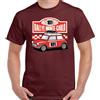 Rallye Monte Carlo T-Shirt Mini Cooper Uomo Classico Rally Car Driver Top Racing