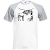 Fruit of the Loom \ Unbranded T-Shirt BANKSY Uomo Zebra Street Art Graffiti Moda Unisex Top Tee