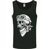 Gildan Gilet Da Uomo Biker Outlaw Con Teschio Per Moto