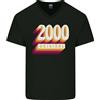 N/A Maglietta In Cotone V-Neck Originale Del 2000 Per Uomo Del 26° Compleanno Retro