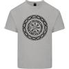 Gildan Maglietta Da Uomo Leggera In Cotone Nera Con Simbolo Viking Vegvisir
