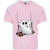 Gildan Un Fantasma Su Un'Amaca Halloween Spiritoso Maglietta Leggera In Cotone Per Uomo