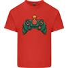 Gildan Albero di Natale Video Gioco Controller Joypad Natale Uomo Luce T-Shirt