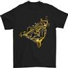 Gil dan Steampunk Auto da Corsa T-Shirt 100% Cotone