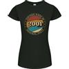 Gildan T-Shirt Vintage Per Il 25° Compleanno Fatta Nel 2001 Donna Taglia Petite