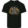 Gildan T-Shirt In Cotone Leggero Con Teschio Di Demone Drago Del Diavolo