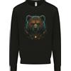 Awdis A Fantasia Fantascienza Grizzly Orso Of The Future Felpa da Uomo Maglione