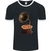 Fruit of the Loom Pizza Grammofono Giradischi Vinile Records Dj Uomo Ringer Fotl