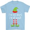 Gildan Im Non Corto Im Elfo di Taglia Divertente Natale T-Shirt 100% IN Cotone
