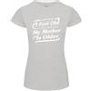 Gildan Mia Madre È Anziani 30th 40th 50th Compleanno Donna Minuta Taglio T-Shirt