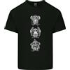 Gildan Scimmie Vedere Hear Resistenti Tutti Evil Scimpanzè Uomo Cotone Leggero T-Shirt