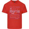 Gildan Mamma e Un Infermiera Nothing Spaventa Me Festa Della Uomo Luce Cotone T-Shirt