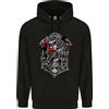 lovetshirts Death Apple Giorno Dei Morti La Catrina Felpa Uomo 80% Cotone