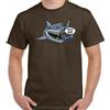 Gildan Dove Sono Tutti The Sharks Divertente da Uomo Immersioni T-Shirt Kit Equipment