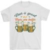 Gildan Birre Are Better Divertente San Patrizio Giorno Alcol T-Shirt 100% Cotone