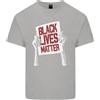 Gildan Nero Vive Materia Racial Parte Uguaglianza Segno Uomo Cotone Leggero T-Shirt
