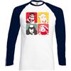 Fruit of the Loom Monkey Magic - T-Shirt Divertente Retro Anni '70 Uomini Programma TV D6