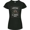 Gildan T-Shirt In Edizione Limitata Per Il 50° Compleanno Donne Taglia Piccola 1976