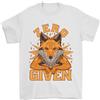 Gildan Zero Fox Given Divertente Offensivo F#cks Maglietta Uomo 100% Cotone