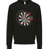 Awdis Felpa Uomo Con Stampa Distressed Dart Board