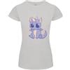 Gildan Carino Kawaii Baby Dragon T-Shirt Donna Petite