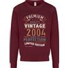 Awdis Felpa Da Uomo Vintage Di Alta Qualità Per Il 22° Compleanno 2004