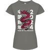 Gildan 2024 Zodiac Cinese Anno Del Drago T-Shirt Donna Taglia Petite