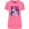 Gildan I Love 80s 90s Musica Pop Rock Acid House Donna più Ampia Taglio T-Shirt