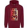 Generic Felpa Da Uomo Livello Up Gaming Per 25 Anni 80% Cotone