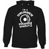 Awdis I'M Un Batterista Please Shout Uomo Divertente Drumming Felpa Drum Kit Piatti