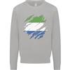 Awdis Torn Sierra Leone Bandiera Leonian Giorno Calcio Bambini Felpa Maglione