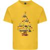 Gildan Costruzione Albero di Natale Escavatrice Autocarro Crane T-Shirt Bambini