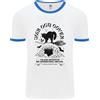 Fruit of the Loom Join il Nostro Coven Divertente Halloween Cat Uomo Ringer